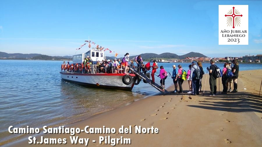 Barca del Puntal-Laredo a Santoña (Peregrinos Camino Santiago - Pilgrim Santiago Way)